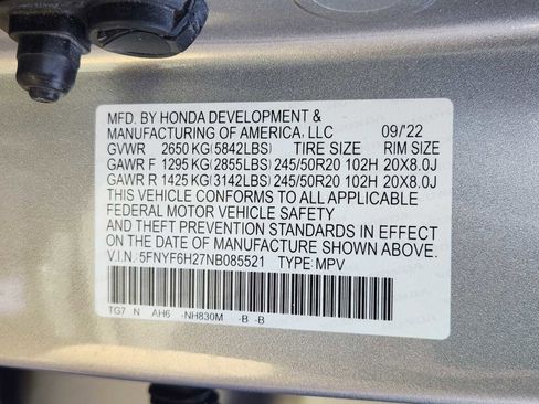 Used 2022 Honda Pilot Special Edition image 35