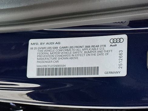 Used 2025 Audi A5 2.0T Premium Plus AWD/4WD image 27