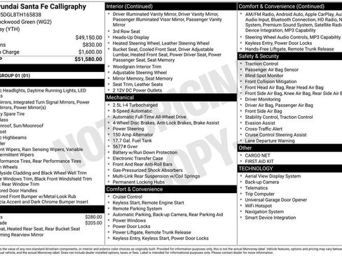 New 2026 Hyundai Santa Fe Calligraphy image 32