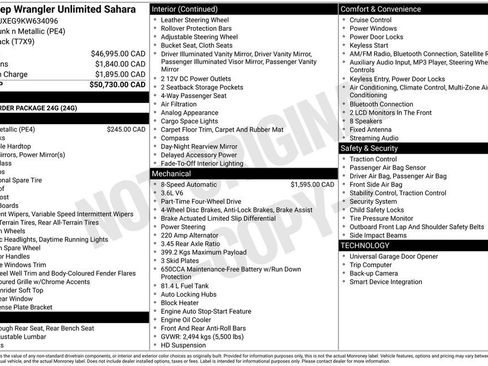 Used 2019 Jeep Wrangler Unlimited Sahara image 4