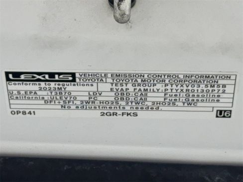 Used 2023 Lexus ES 350 F Sport w/ Accessory Package (Z2) image 60