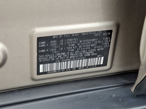 Used 2014 Subaru Outback 2.5i Premium AWD/4WD image 25