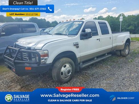 Used 2010 Ford F350 4x4 Crew Cab DRW Super Duty image 1