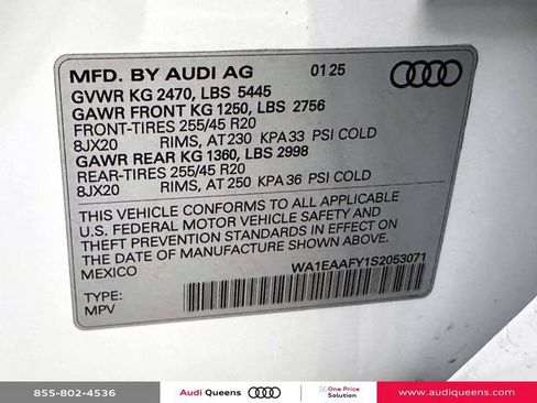 Used 2025 Audi Q5 2.0T Premium Plus w/ Premium Plus Package AWD/4WD image 35