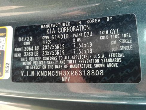 Used 2024 Kia Carnival EX FWD image 60