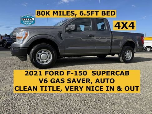 Used 2021 Ford F150 XL w/ XL Power Equipment Group AWD/4WD image 1