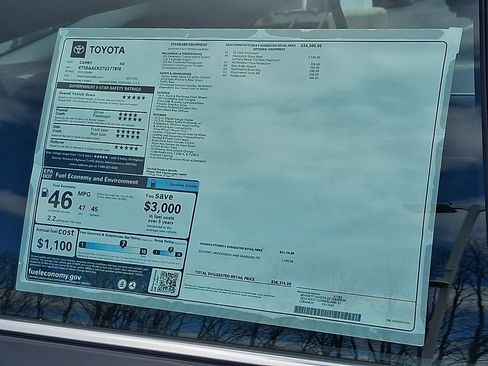 New 2026 Toyota Camry XLE FWD image 3