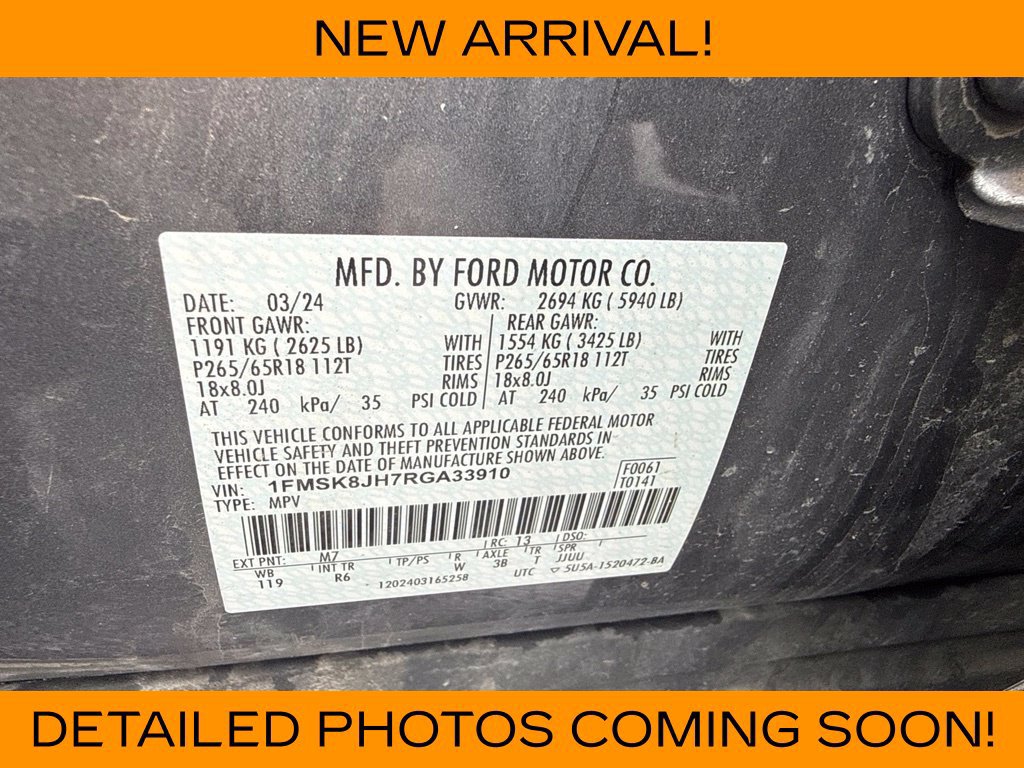 Used 2024 Ford Explorer Timberline w/ Timberline Technology Package AWD/4WD image 6
