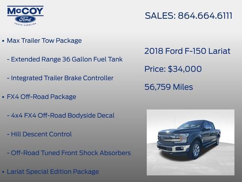Used 2018 Ford F150 Lariat image 18