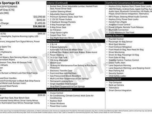 New 2026 Kia Sportage EX AWD/4WD image 5
