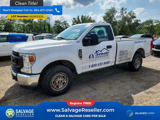 Used 2021 Ford F250 XL w/ XL Value Package RWD image 1