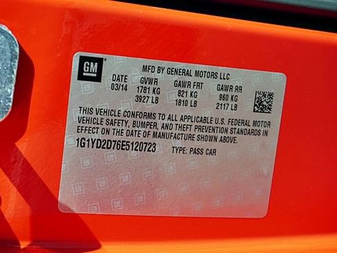 Used 2014 Chevrolet Corvette Stingray Coupe w/ 2LT Preferred Equipment Group image 38