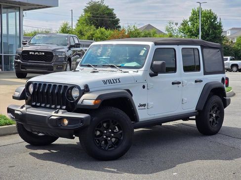 Used 2021 Jeep Wrangler Unlimited Sport AWD/4WD image 2
