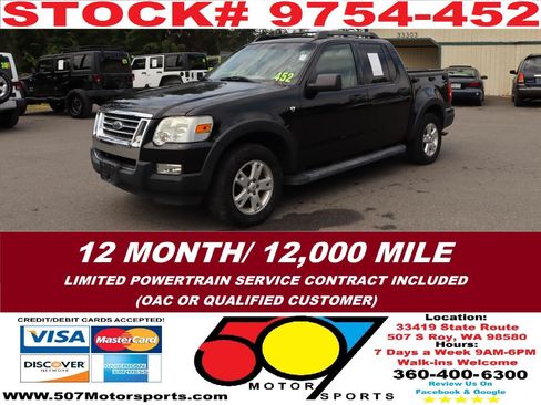 Used 2007 Ford Explorer Sport Trac XLT AWD/4WD image 3