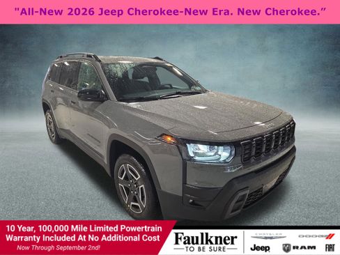 New 2026 Jeep Cherokee Laredo AWD/4WD image 1