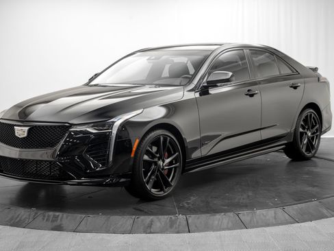Used 2025 Cadillac CT4 V w/ LPO, Bronce Accent Package AWD/4WD image 3