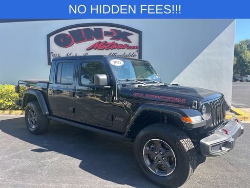 Used 2021 Jeep Gladiator Rubicon AWD/4WD image 1