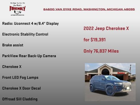 Used 2022 Jeep Cherokee Latitude image 5
