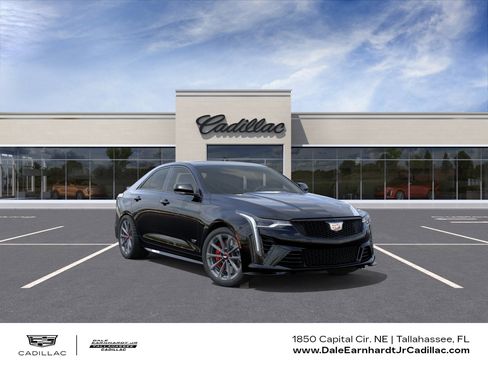 New 2026 Cadillac CT4 V Blackwing w/ LPO, Red Accent Package RWD image 1