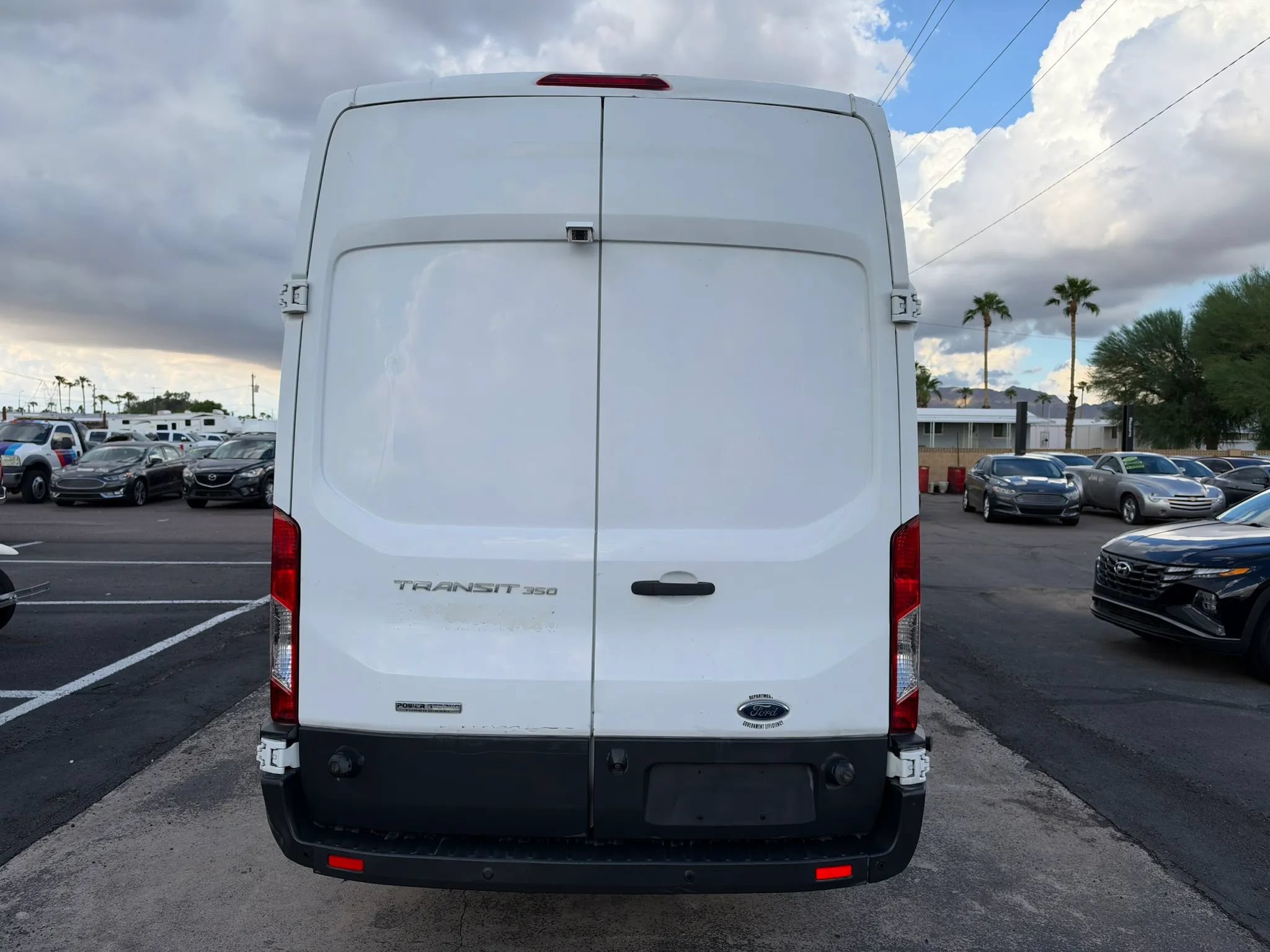 Used 2017 Ford Transit 350 148 High Roof Extended w/ Interior Upgrade Package RWD image 4