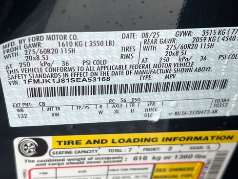 New 2025 Ford Expedition Max Active AWD/4WD image 24