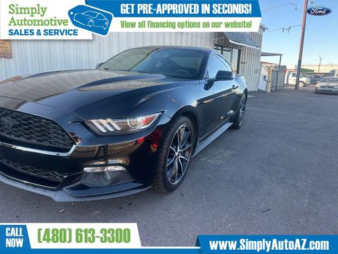 Used 2015 Ford Mustang EcoBoost w/ Wheel & Stripe Package image 3