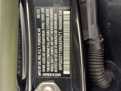 Certified 2022 Porsche Taycan GTS image 21