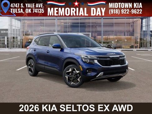 New 2026 Kia Seltos EX w/ EX Sunroof Package AWD/4WD image 1