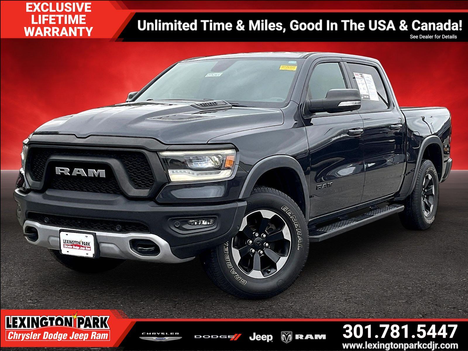 Used 2019 RAM 1500 Rebel w/ Rebel Level 1 Equipment Group AWD/4WD image 3