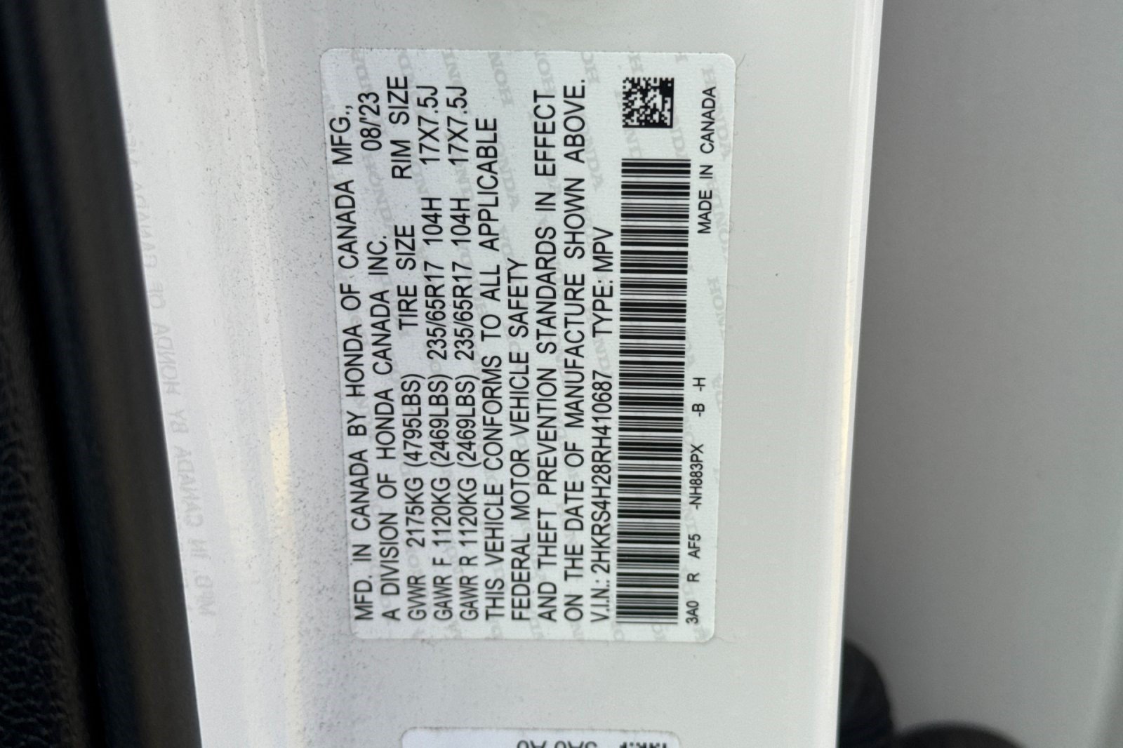 Used 2024 Honda CR-V LX image 28