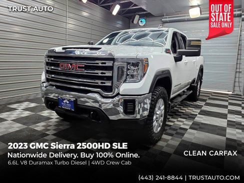 Used 2023 GMC Sierra 2500 SLE AWD/4WD image 1
