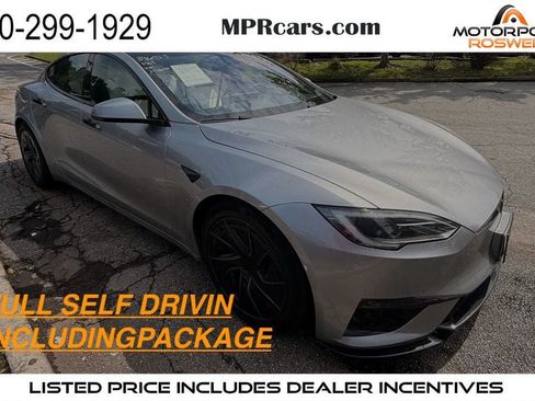 Used 2026 Tesla Model S Plaid AWD/4WD image 1