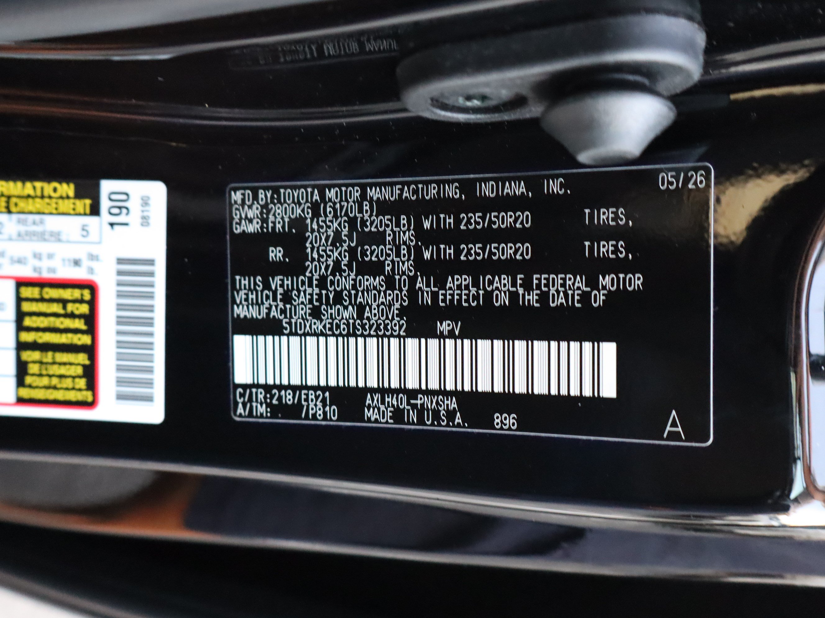 Used 2026 Toyota Sienna XSE FWD image 42