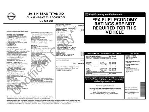 Used 2018 Nissan Titan SL w/ Midnight Edition AWD/4WD image 40
