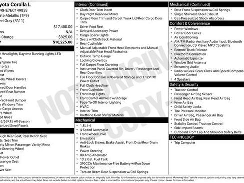Used 2014 Toyota Corolla L image 10