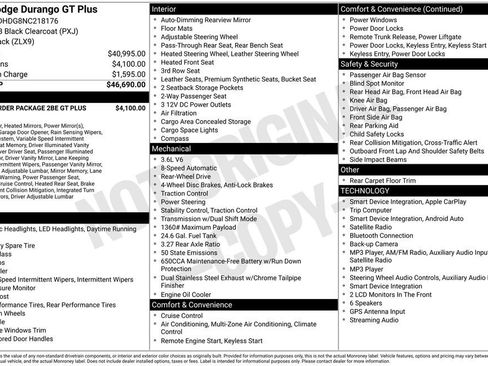 Used 2022 Dodge Durango GT RWD image 6