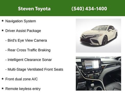 Used 2023 Toyota Camry XSE w/ Navigation Package image 11