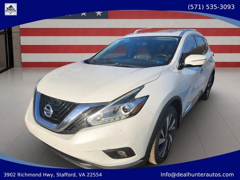 Used 2015 Nissan Murano Platinum w/ Platinum Technology Package FWD image 1