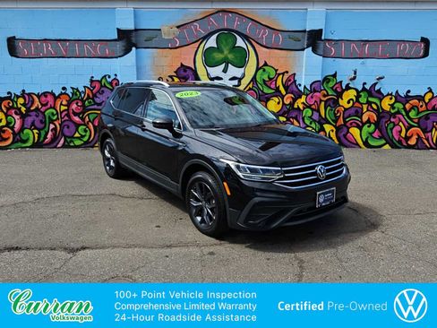 Certified 2023 Volkswagen Tiguan SE w/ Panoramic Sunroof Package AWD/4WD image 1