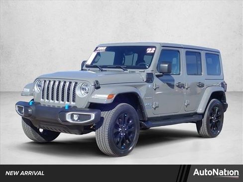 Used 2022 Jeep Wrangler Unlimited Sahara w/ Cold Weather Group image 1