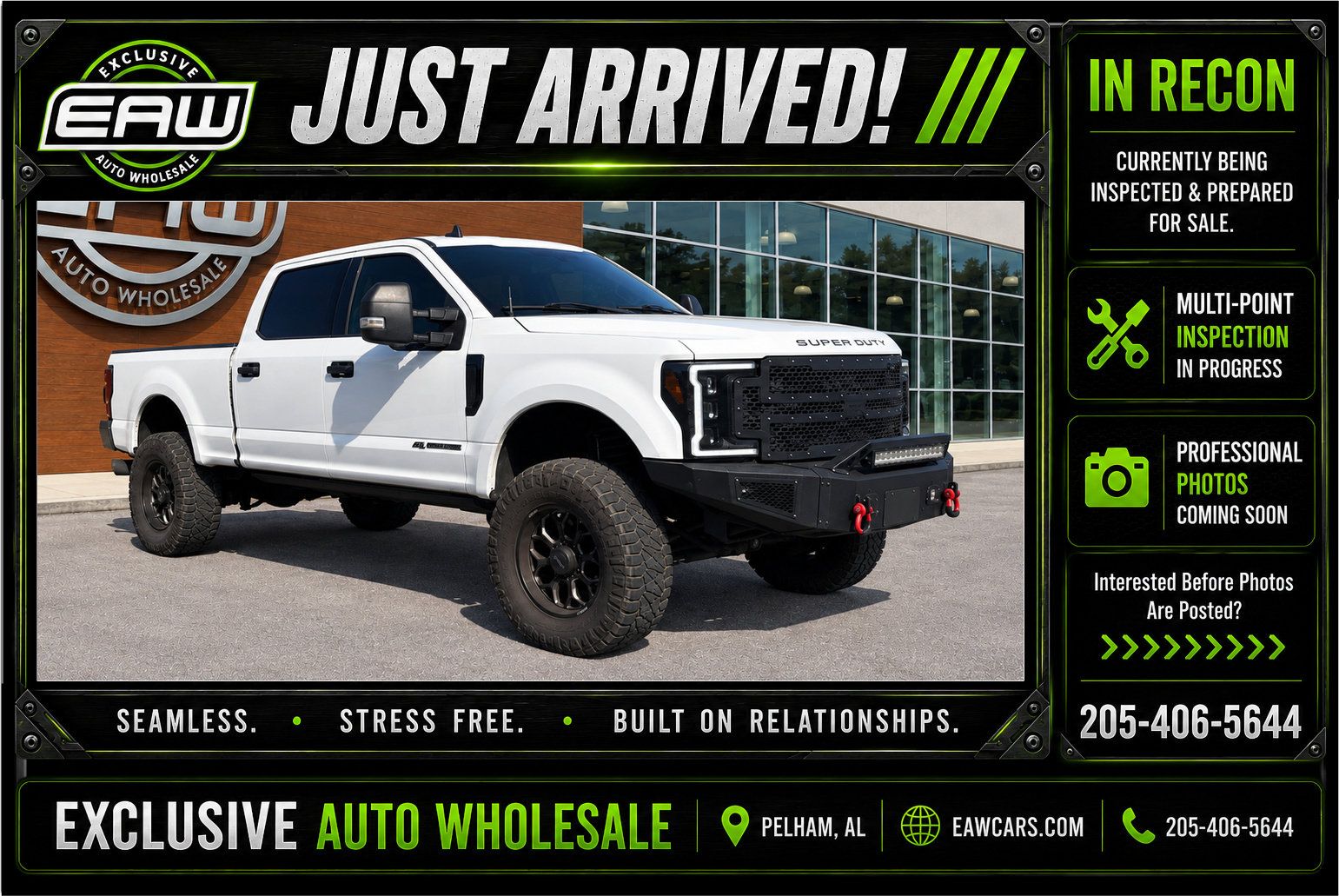 Used 2019 Ford F250 XLT w/ Snow Plow Prep Package AWD/4WD image 1