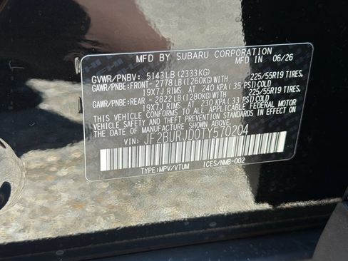 New 2026 Subaru Outback Touring XT AWD/4WD image 31