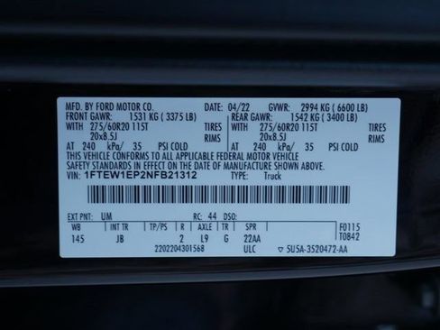 Used 2022 Ford F150 XL w/ STX Black Appearance Package image 26