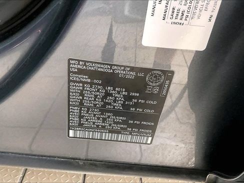 Used 2022 Volkswagen Atlas SEL AWD/4WD image 38