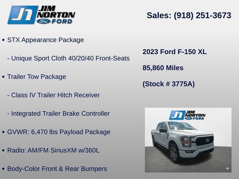 Used 2023 Ford F150 XL w/ STX Appearance Package AWD/4WD image 14