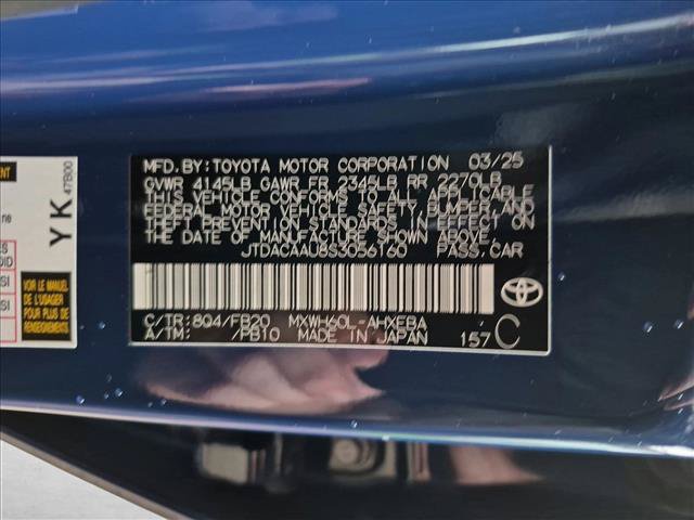 Certified 2025 Toyota Prius LE FWD image 23