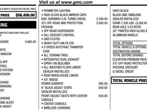 Used 2025 GMC Sierra 1500 Elevation w/ Elevation Premium Package image 2