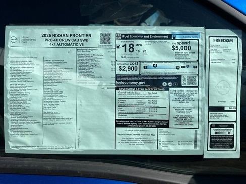 New 2025 Nissan Frontier PRO-4X image 7