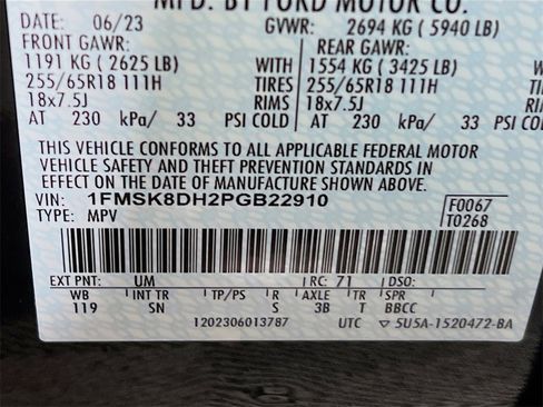 Used 2023 Ford Explorer XLT w/ Equipment Group 202A image 33