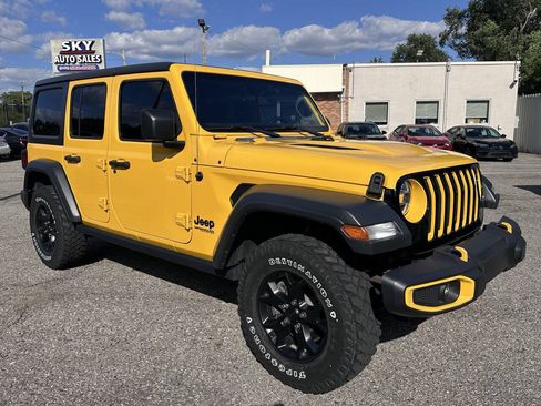 Used 2021 Jeep Wrangler Unlimited Sport AWD/4WD image 2